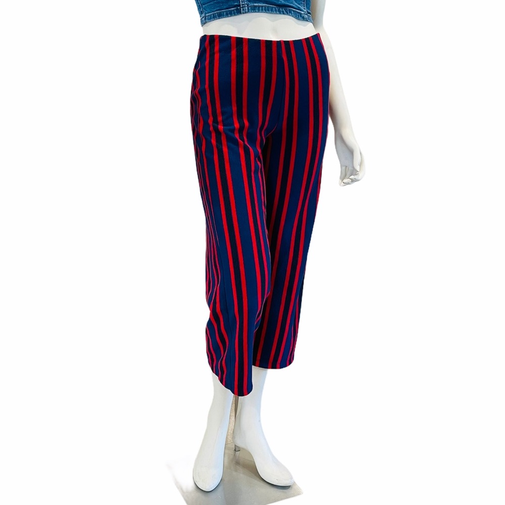 Urban Outfitters Striped Cropped Pants